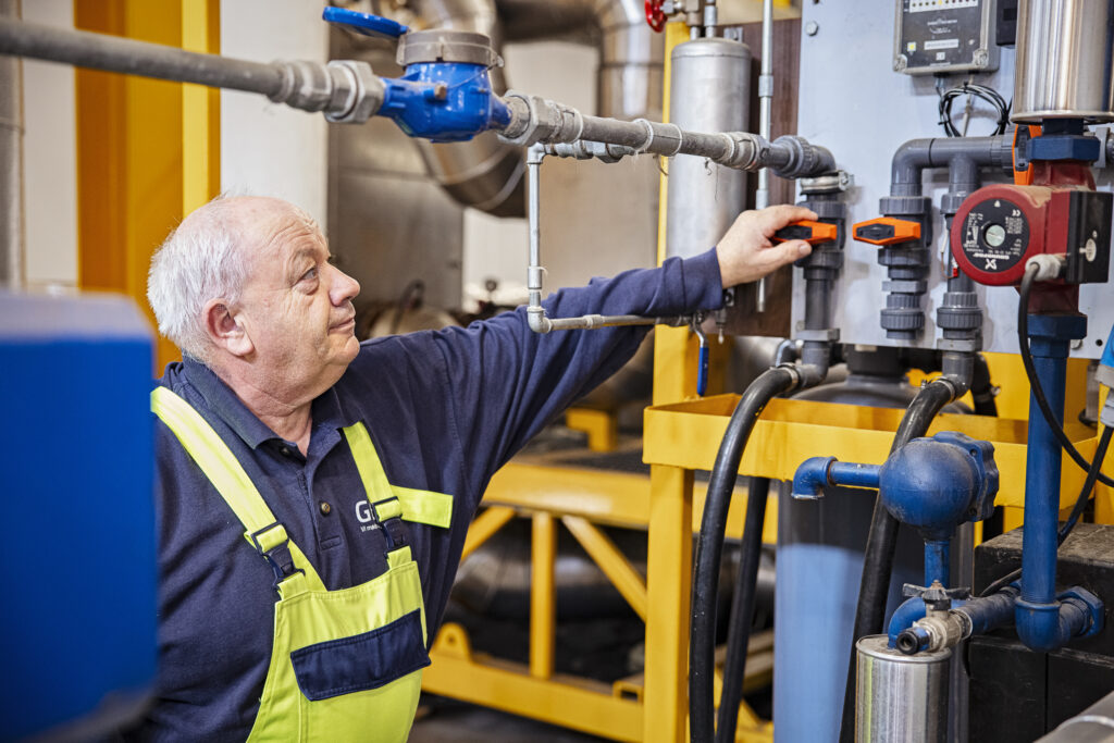 Tilslutning til fjernvarmen